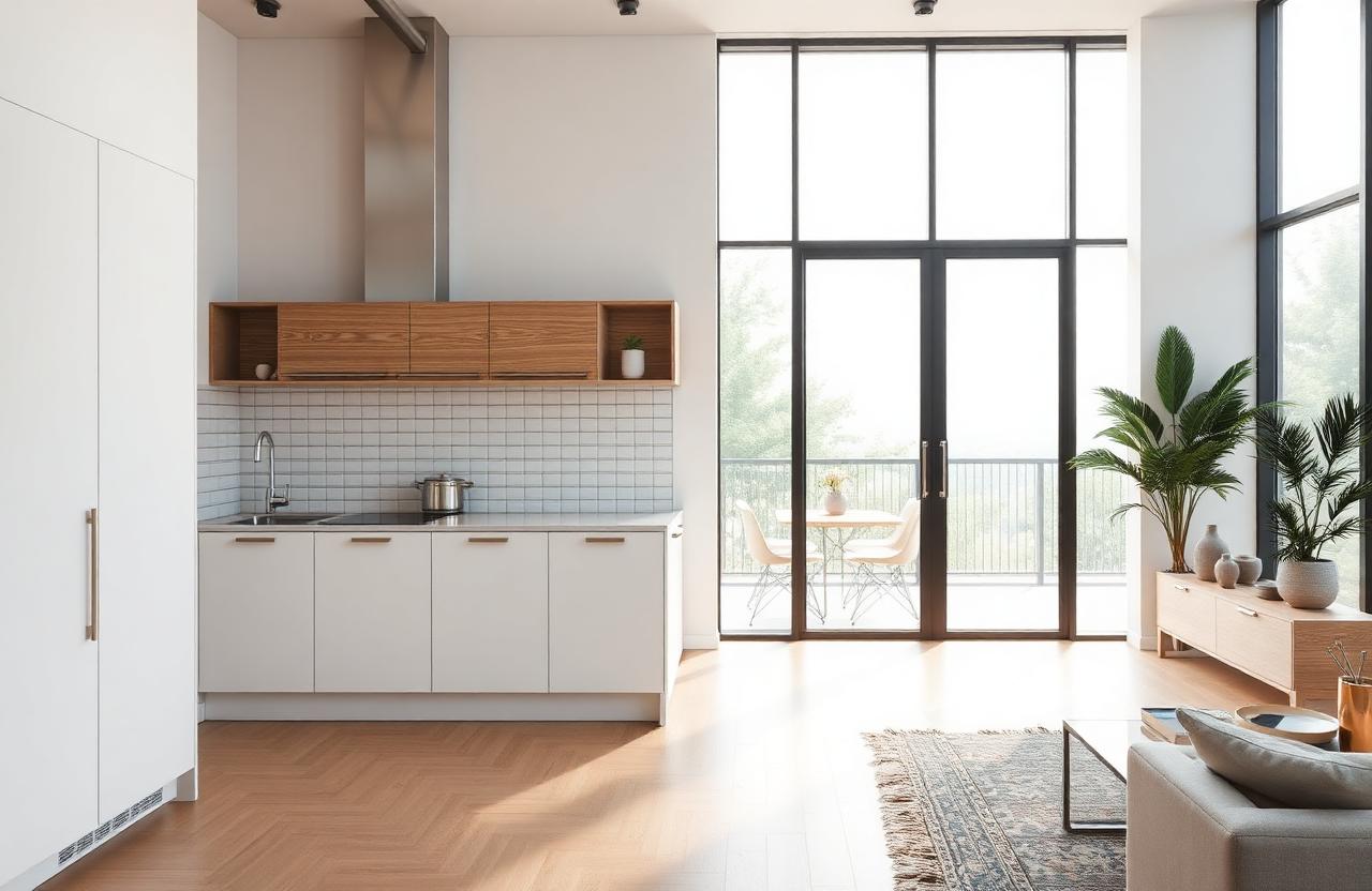 Modern Manchester apartment interior